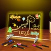 LED Note Board with 7 Colors - 13.8"x10" Acrylic Dry