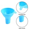 6 Pcs Silicone Funnels for Kitchen, Multi-Color Flexible Filling Small