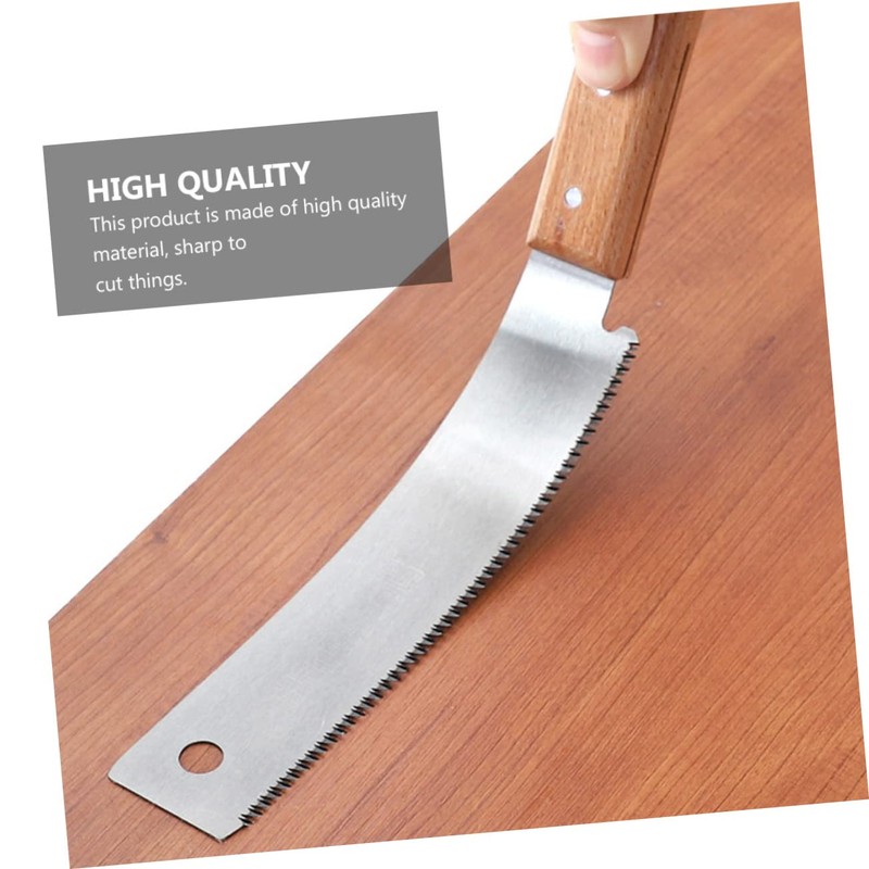 Tofficu 1PC Handle Precision Hand Saw for DIY Woodworking Lightweight