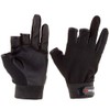 PRO MARINE WPC016-BKRD Mesh Gloves (3 Finger Out) BKRD