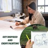 Spiral Art Creation Sketchbook Drawing Paper Notebook Sketch Books Pads