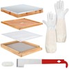 DoubleFill 8 Pcs Beehive Parts Kit for 10 Frame Bee