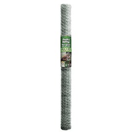 YardGard Chicken Wire 1 Inch Mesh 48 Inch X 10 Foot 20 Gauge Galvanized Steel Wire Fence Ideal for Crafting, Garden Protection, Bird Enclosures, Chicken Coops, Poultry Netting and Rabbit Fencing
