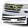 BOGAR TECH DESIGNS Front Chrome Delete Overlay Compatible with Ford