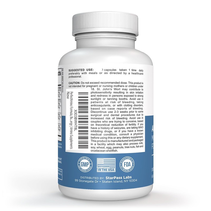 StarPass Labs StarPass Labs Complete Amino Formula, Build Stronger Muscles