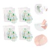 16pcs Anti-wear Foot Stickers Pads Adhesive Bandages Invisible Anti- Abrasion