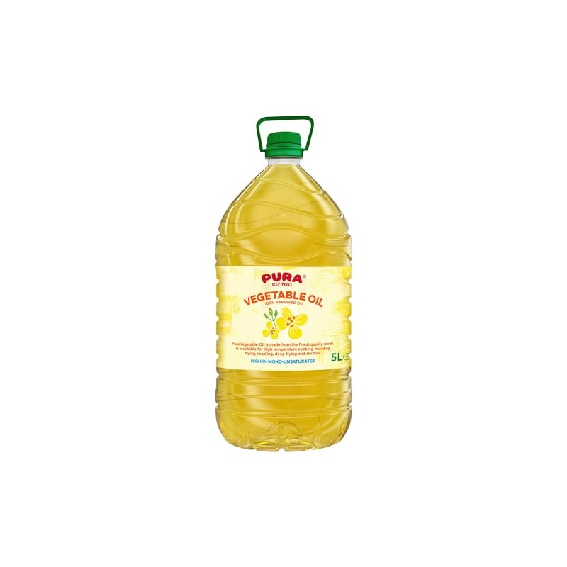 Pura Refined Vegetable Oil 5L