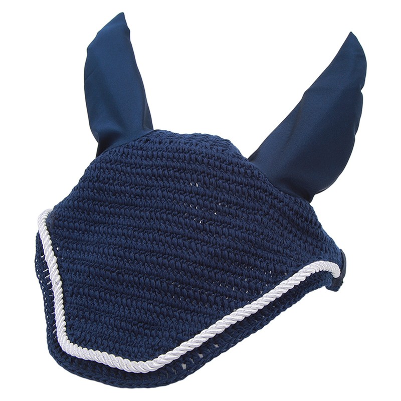 Horse Ear Bonnet Elastic Horse Ear Net Hand Crochet Horse