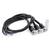 Motorcycle Handlebar Switch,3 Buttons Handlebar Switch Adjustable Mount Waterproof for
