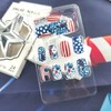 Independence Day Press on Nails Medium Square Fake Nails with