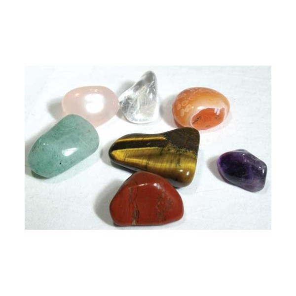 Feng Shui Tumbled Stones Set to Balance and Maintain the Flow of Energy in Your Life Wicca Wiccan Pagan Metaphysical Healing Religious Spiritual