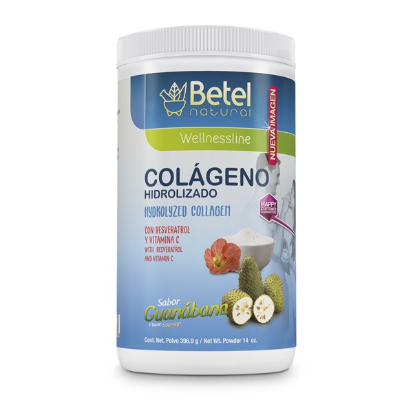 Hydrolyzed Collagen Powder (Colageno Hidrolizado) with Resveratrol & Vitamin C