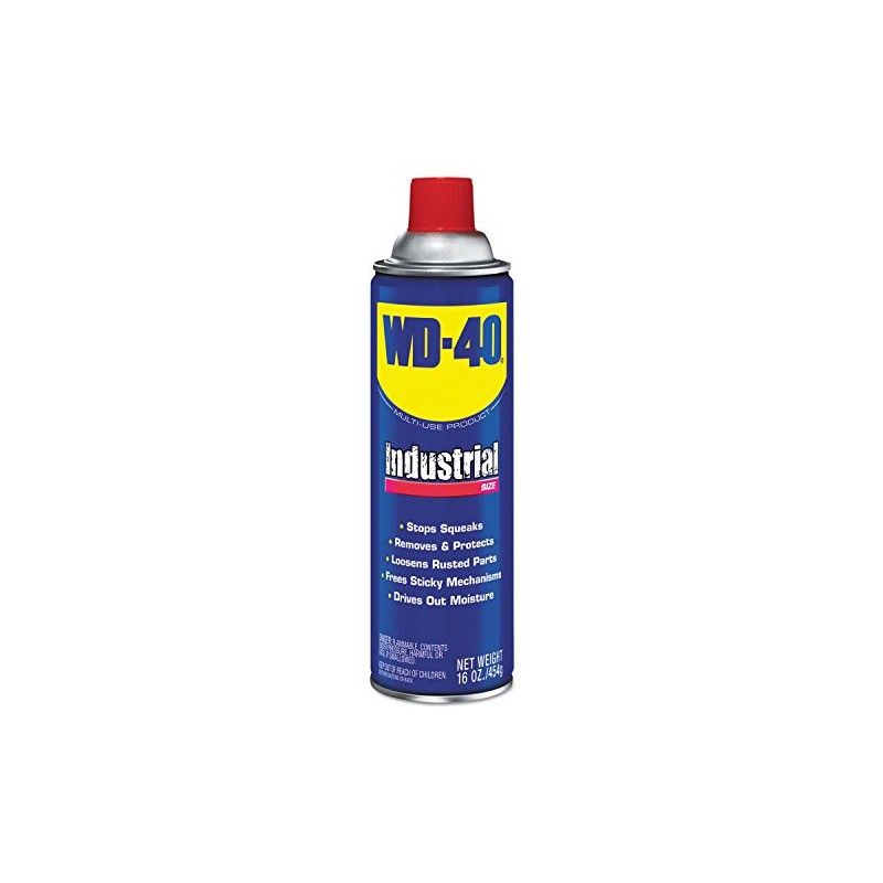 WD-40 490088 Multi-Use Product, Industrial Size, 16 OZ [12-Pack]