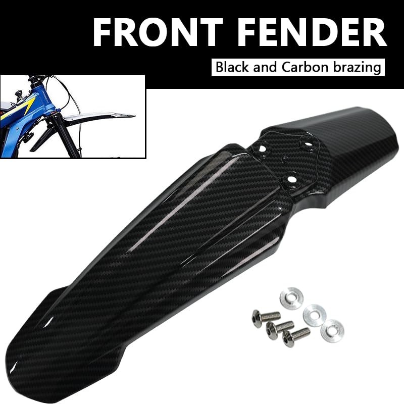 Sur Ron Front Fender,Carbon Fiber Motorcycle Fender Mud Guard for