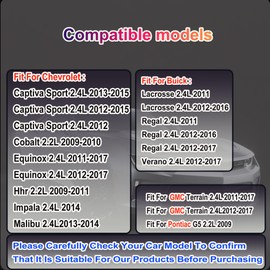 Timing Chain Kit Water Pump Oil Pump Timing Cover Fit For GMC Terrain, Chevy Equinox Malibu Buick Regal 2.2L 2.4L 9-4201S 9-4201SX