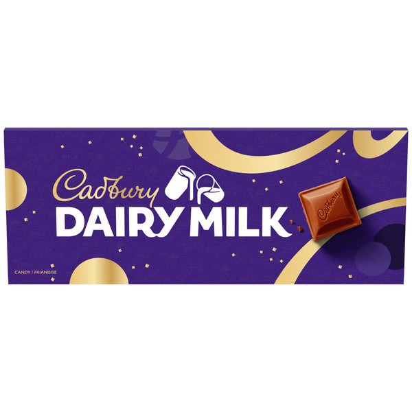 Cadbury Dairy Milk Chocolate Bar, Novelty Size, Holiday Gifts, Holiday Chocolate, 850 g