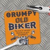 Motorcycle Coaster. Grumpy Old Biker - My Level of Sarcasm