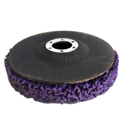 Q-Tools® CSD disc 125 mm, 1 piece, coarse cleaning disc, grinding disc for angle grinder 125, polishing disc, angle grinder, cleaning disc, grinding discs, 125 mm angle grinder