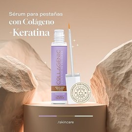 Collagenic | Serum para Fortalecer, Alargar y Nutrir las Pestañas y Cejas con Keratina, Biotina, Colágeno Hidrolizado y Hueso de Mamey | Repara, Regen