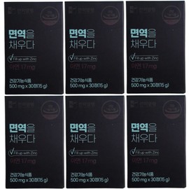 Hanmi Corporation Fills Immunity 500mg 30 tablets, 6 boxes / 한미양행 면역을 채우다 500mg 30정, 6박스