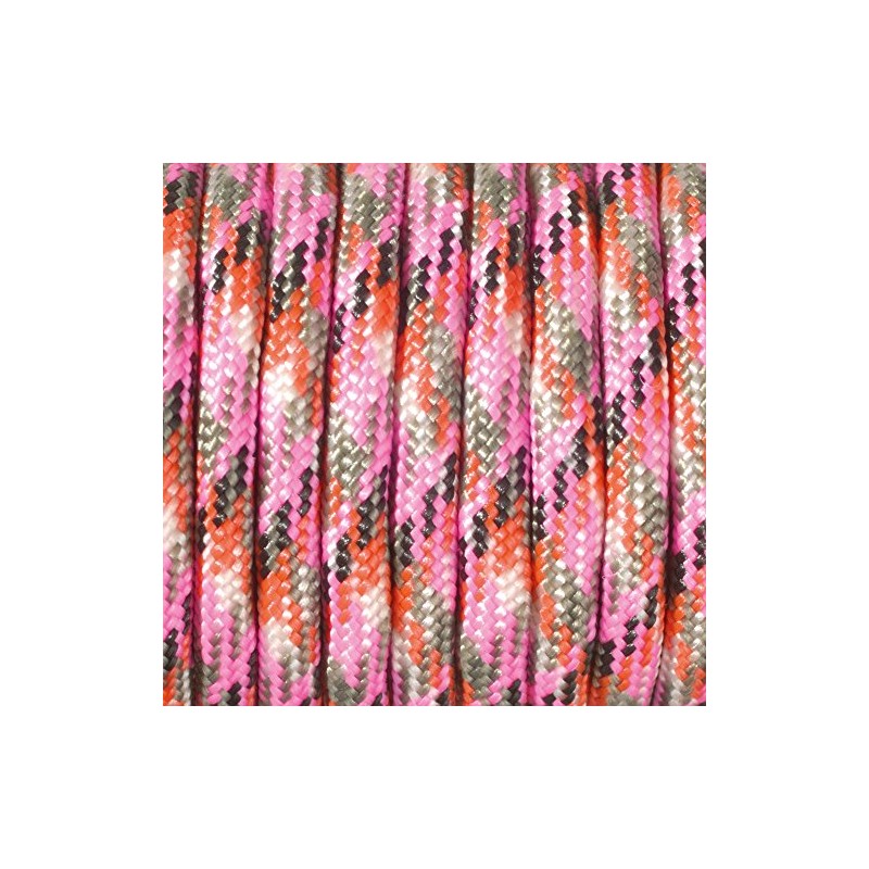 Paracord 4 mm x 50 m Colour Mix, Plum