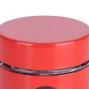 plplaaoo Coffee Canister, Mini Coffee Bean Container, Iron Glass Kitchen