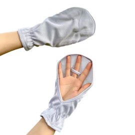 SHSHANLC UV Protection Hand Cover, Back of Hand, Sunburn Cover, Women's, Fingerless, Sun Protection, Gloves, Arm Cover, Short Length, For Cycling, Driving, Fishing, Golf, Cool Feel, Mesh, UV