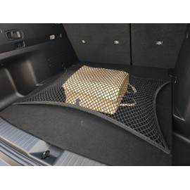 Floor Style Elastic Trunk Mesh Cargo Net for Mazda CX-50 Turbo Premium Preferred Package 2023-2025 - Premium Trunk Organizer and Storage - Luggage Net - Best Car Organizer for Mazda CX50