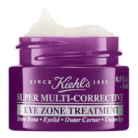 Crema Kiehl's Super Multi-Corrective para Contorno de Ojos, con Péptido de Colágeno y Arándano, 14 mL