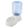 Pet Water Dispenser Gravity Refill Leakage Proof Clear Automatic Dog