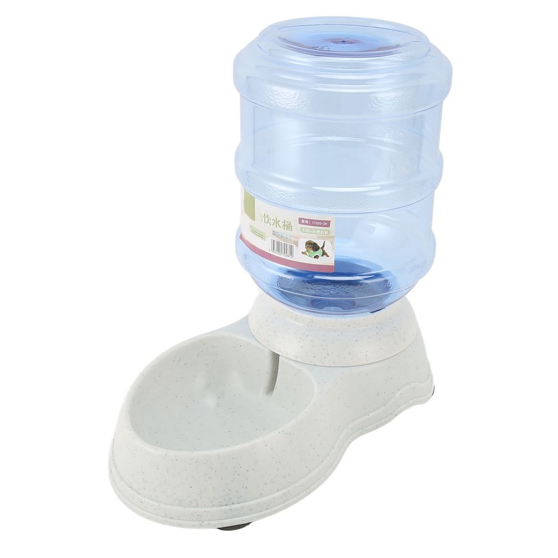 Pet Water Dispenser Gravity Refill Leakage Proof Clear Automatic Dog