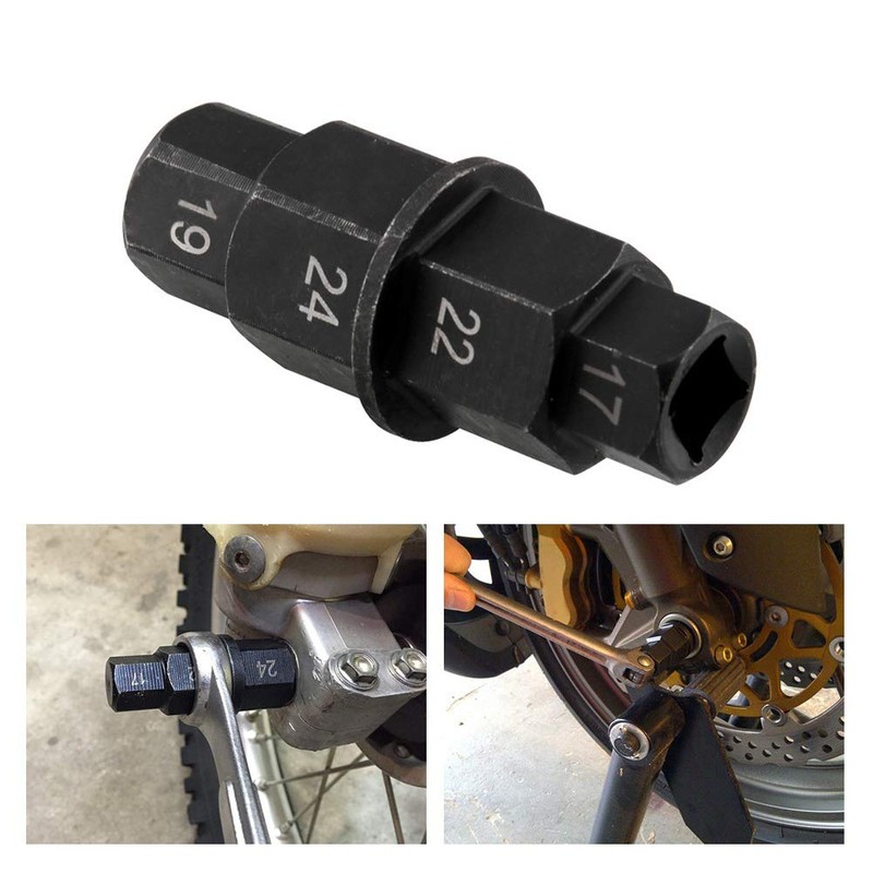 Motorcycle Front Axle Wheel Hex Axle Tool, Allen Hex Axle