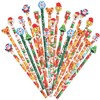 VEYLIN 32pcs Christmas Themed Pencil Set, Christmas Pencils with eraser