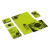 Astrobrights 22781 8.5 x 11 Color Cardstock - Terra Green