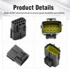 JUUDDENPARTS 2 Kit 10 Pin Electrical Connector Plug, Waterproof Electrical