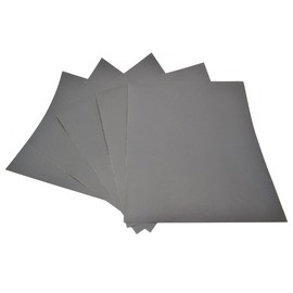 5 Sheets -Grit 1200 Waterproof Paper 230 x 280mm Wet/Dry Silicon Carbide
