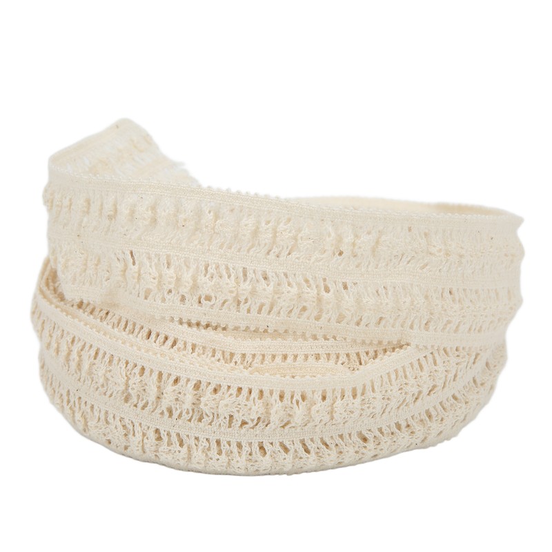 Lace Ribbon Clear Pattern Soft Touch Durable Lace Sewing Trims
