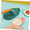 GRIRIW Dumpling Skin Presser Mold Pastry Wrapper Maker for Easy