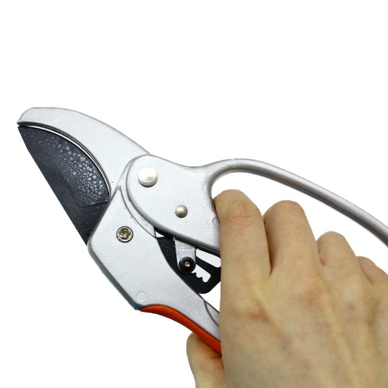 [Owl/Owl] Ratcheting Aluminum Handle Pruning Shears 205 mm # 553