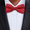 Retreez Men Woven Pre-tied Bow Tie Christmas Gift Graphics 13