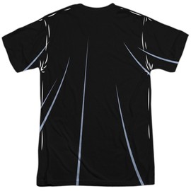 Popfunk Teen Titans Go Robin Uniform Unisex Adult Sublimated Costume T Shirt (Front/Back), Large