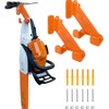 BIJOKETTEN Chainsaw Holder Wall Mount, 2 Pack Heavy Duty Chainsaw