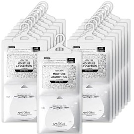15 Pcs Wardrobe Dehumidifier Hanging Bags, Dehumidifier Bags, Wardrobe Dehumidifier, Hanging Dehumidifiers for Wardrobes, Suitable for Basement, Wardrobe, laundry Room