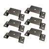 A.A Heavy Duty Bolt-On 2x4 Steel Stake Pockets for Trailer
