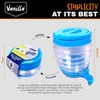 Water Carrier Collapsable Container with Tap 3.5 Litre Capacity Festival