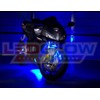 LEDGlow 6pc Advanced Blue LED Motorcycle Accent Neon Underglow Lighting