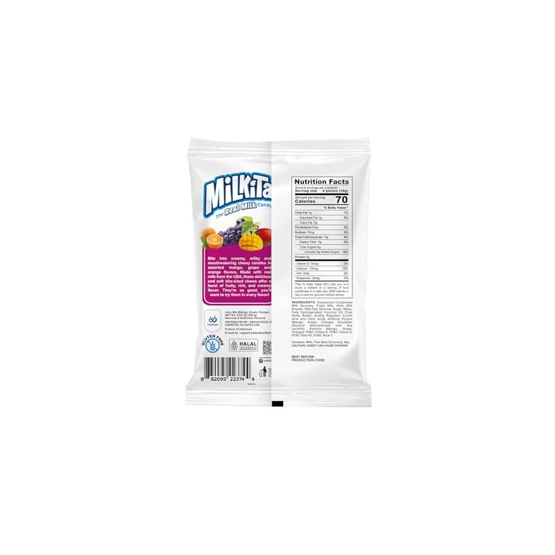 Milkita Creamy Milk Candy Variety Pack – Low-Sugar Healthy Sweets