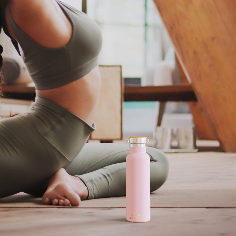 DAIKOKU Bottle, Doppelwandige Thermoskanne aus Edelstahl, Thermosflasche, die das Getränk