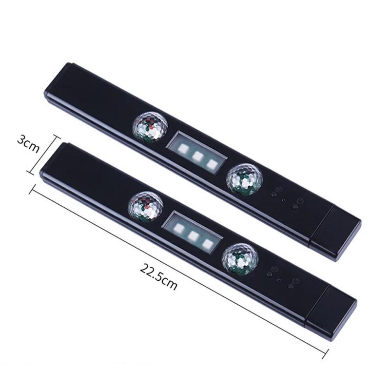 LED Star Light Car Interior Ambient Lights USB Rechargeable LED