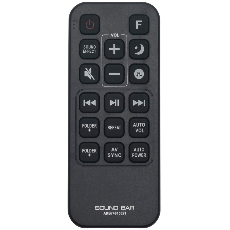 ALLIMITY AKB74815321 Remote Control Replacement for LG Soundbar SH5 SH5B